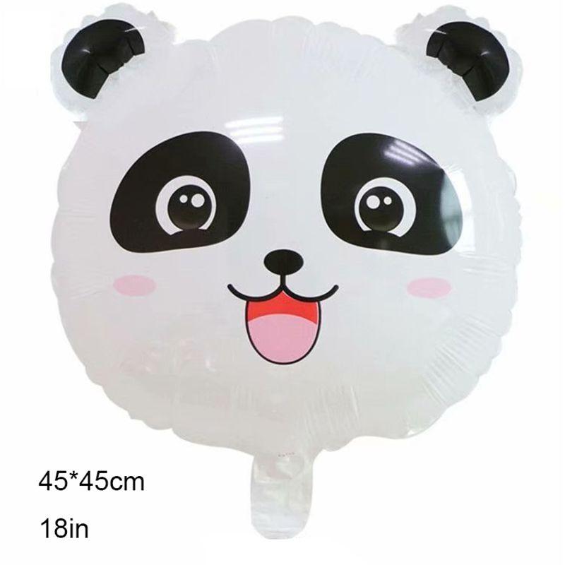 Очаровательные принадлежности для вечеринки с животными пандами, посуда, декор для детских празднований дня рождения