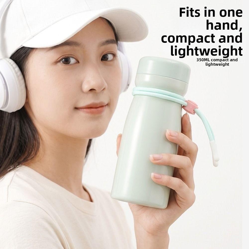 Portable Thermos Cup Stainless Steel Mini Insulated Cup Insulated Water Bottle Sports
