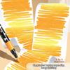 Washable Ink Acrylic Marker Soft Head Design Painting Pen New Art Pen  for Elementary School