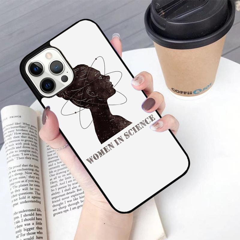 Atom Chemistry Science Phone Case For iPhone 17 Air 13 12 14 15 16 Cover For Apple Pro Max 6S Plus Coque