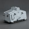 MOC Figurine A7V Heavy Tank Building Block Tracked Transport Model—Educational Toy : Base Fortress