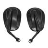 8mm Motorcycle Mirrors for Road King Sportster Street Glide Electra Glide Dyna Softail Road Glide Full Metal Stem And Housing