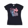 Womens/Ladies Love Hearts Cotton T-Shirt