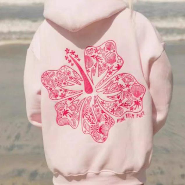 2025WE new Wei autumn and winter personalized OMEIN embroidered shirt hoodie flower thorn ET cross-border INUNEERYTIN