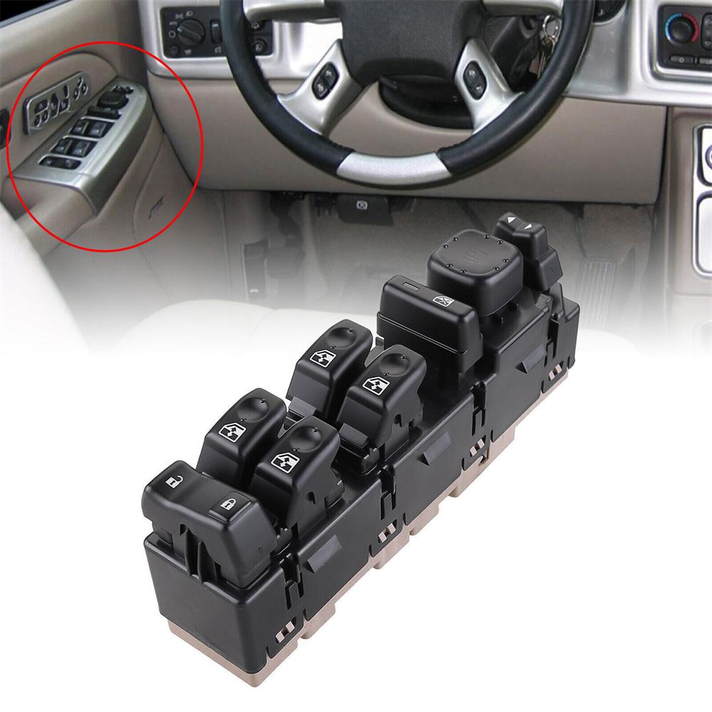 Левый переключатель стеклоподъемника для Chevrolet Silverado GMC Sierra 1500 2500 10398565