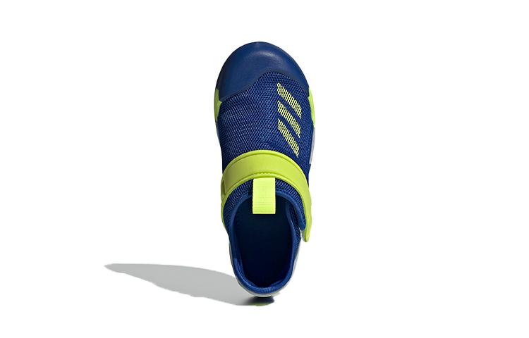 adidas Сандалии для детей Altaventure Ct C, нескользящие, с защитой от удара, сине-желтые, для детей от 3 до 7 лет, GX5110