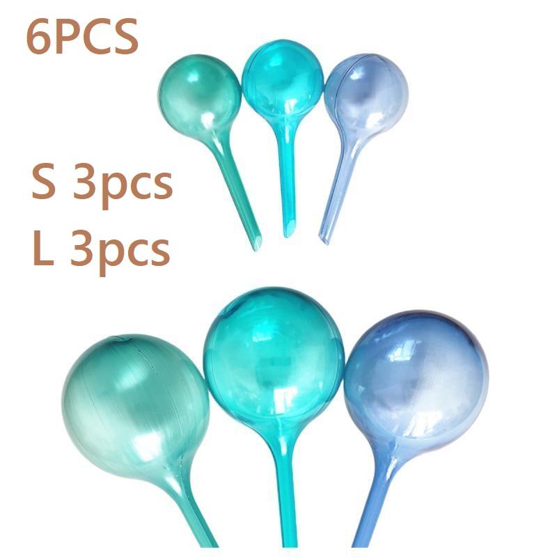 Автоматические лампы для полива растений Самополивные шаровые шарики Водяное устройство Система капельного орошения для садовых цветочных растений Mom & Pea YQ