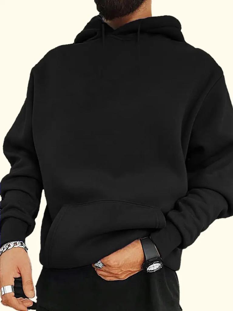 Men'S Just Cruisin' Palm Tree Graphic Hooded Sweatshirt - Tropical Print Pullover with Pockets