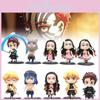 Cute Nezuko Kamado Keychain Figure Anime Doll Collectible Toy For Demon Slayer Fans
