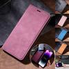 Wallet Skin Friendly Magnetic Flip With Card Slot Leather Case For Iphone 14 Pro Max 13 12 11 Se 2022 X Xr Xs Max 8 7 6 6s Plus