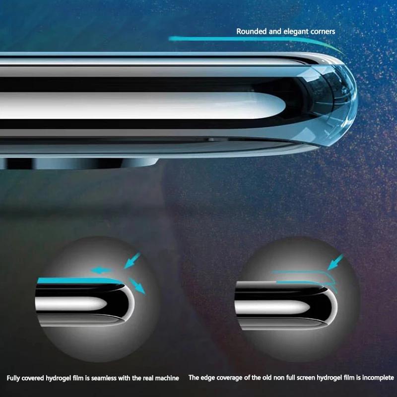 Мягкая гидрогелевая пленка для Huawei Honor 9X 10X Lite 8A 8S 8X 9A 9S 10i 10 20 20i 20E 30 30S 30i 50 SE Pro P30 P40 Lite E P50 Pro Y7A Y5P полноэкранная пленка