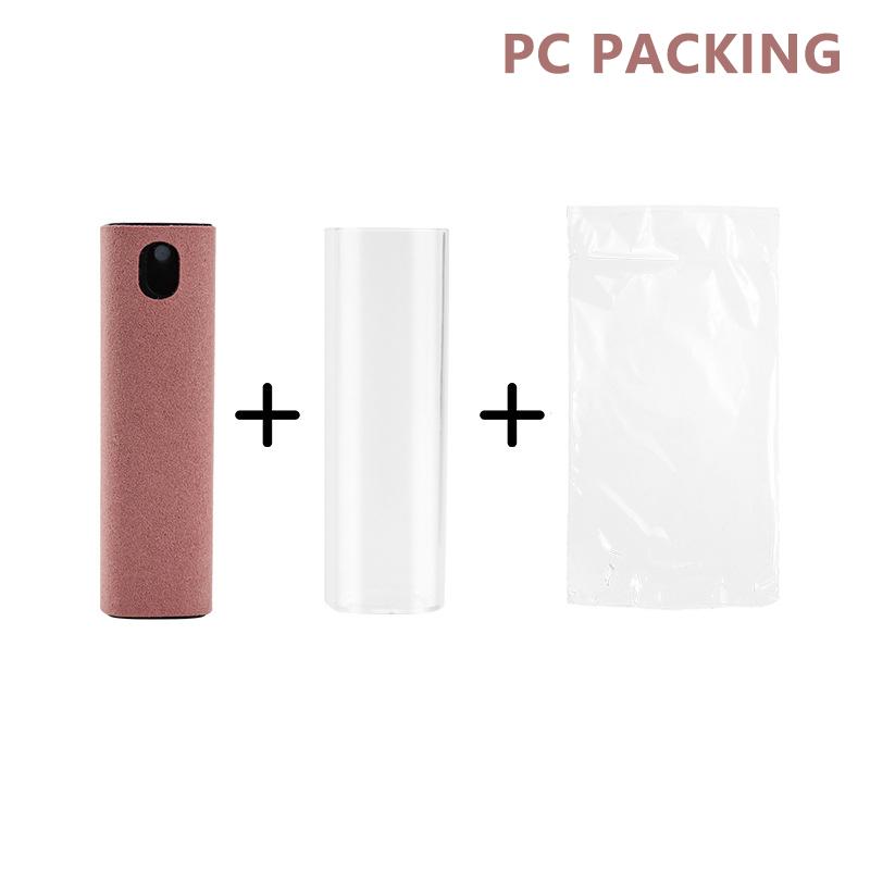 Портативный 2 в 1 Спрей для чистки экрана телефона Бутылка-дозатор Инструмент для чистки экрана Мягкая ткань для полировки телефона ПК Чистка стекла