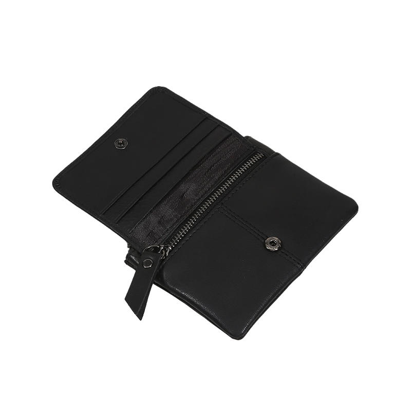 Mini Leather Coin Purse Retro Creative Multifunctional Credit Card Holder Short Wallet for Women Men