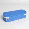 Large Capacity Pencil Cases Simple Solid Color Oxford Fabric Pencil Cases Student Stationery Bag School Supplies