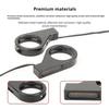 Motorcycle Modified Front Fork 41mm Snap-in Turn Signal Fixed Light Yellow and White Turn Light Signal Light