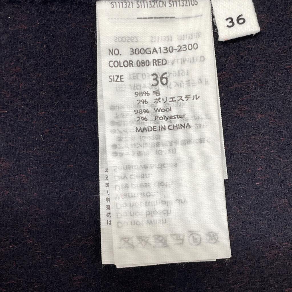 ENFOLD 23 Years Red Wool Coat WOOL COAT Coat 36 RedUsed