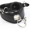 Black Posture Collar O Ring Gag Chain Leash   Restraints Collars & Leashes