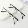 Vintage Eye Protection Metal Ultra Light Frame Business Eyeglasses Myopia Glasses Reading Glasses