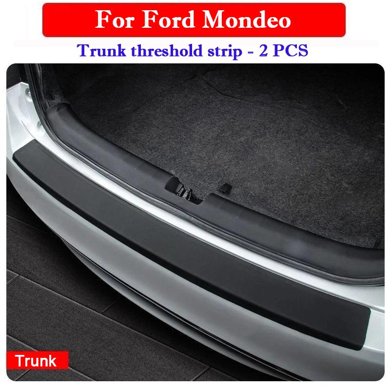 Для Ford Mondeo 2013-2026 Автомобильные накладки на пороги Защитные наклейки на двери и багажник Устойчивые к царапинам и наступанию Внутренние наклейки-подушечки