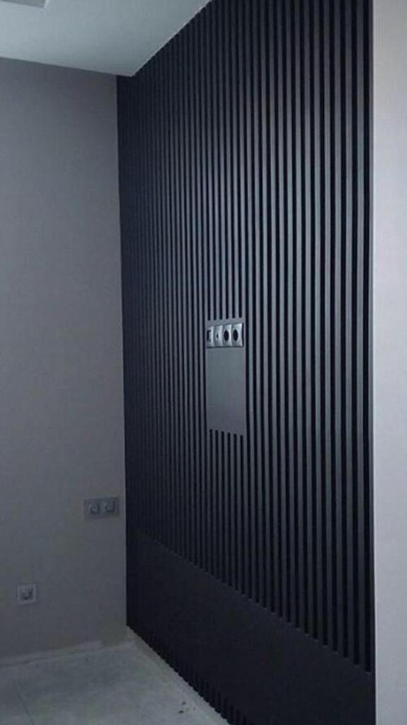 3D Wall Panel Mold for Gypsum, Plaster or Concrete Tile for Decorative Wall Panels 'Parallels'