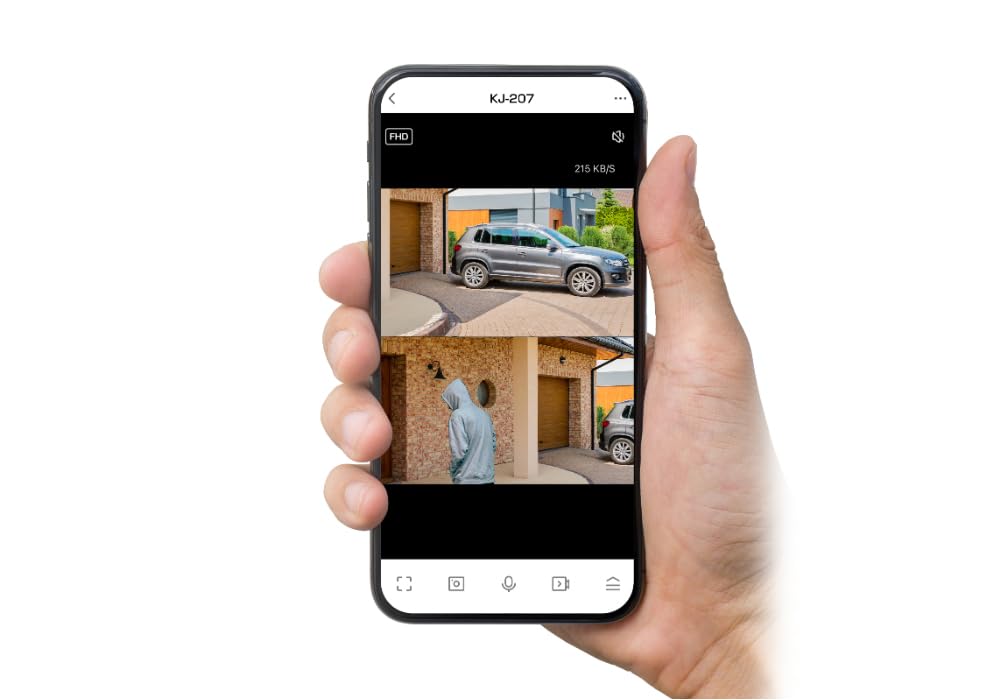 Kashimura Smart 2 автоматическое отслеживание полностью пыле- и водонепроницаемый смартфон с дистанционным управлением движением инфракрасное ночное видение до 16 устройств одновременно
