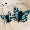 Realistic Butterfly Toy 3D Plush Toy Stuffed Throw Pillow Soft Wing Doll Insect Animal Decor Gift for Kids Girls Home Ornament Birthday Gifts