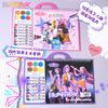 KPop Kids Drawing Painting Book Demon Hunters  Educational Toy Drawing Board Birthday Gift Kindergarten Party Favors