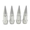 Solid Stem Nut Wheel Air Caps Aluminum Car Wheel Tire Valve Caps Spiked Valve Stem Caps Wheel Air Valve Cover for Most Vehicles