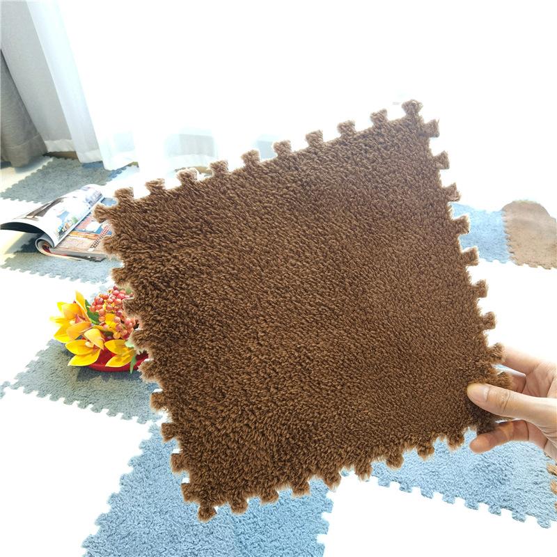 Плюшевые коврики-паззлы для детской, 30*30 см