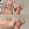 Adorable 2023 Bowknot Rabbit Design Ring Beautifully Crafted For Elegant Women