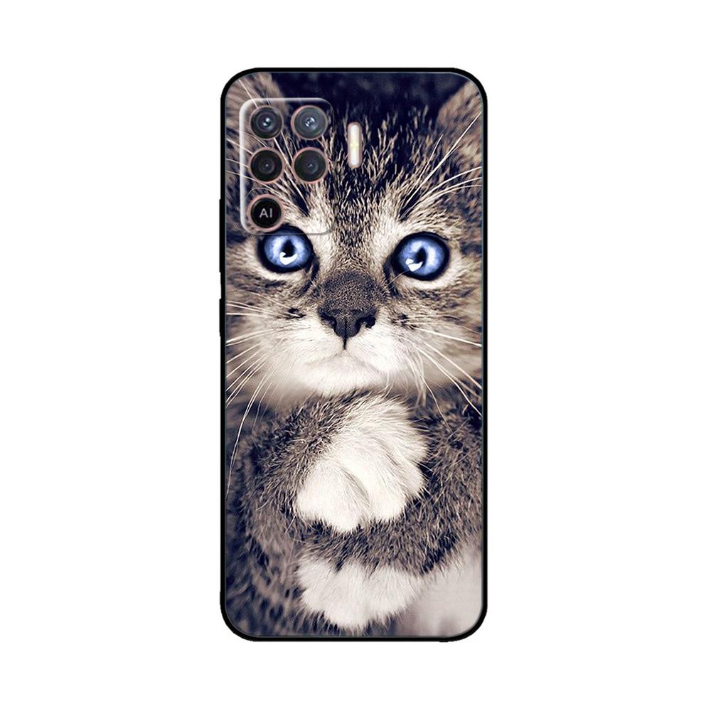Чехол для OPPO Reno 5 Lite, мягкий силиконовый чехол с цветами, бампер для OPPO Reno 5 F oppoA94 4G, чехлы для телефонов Reno 5 Lite