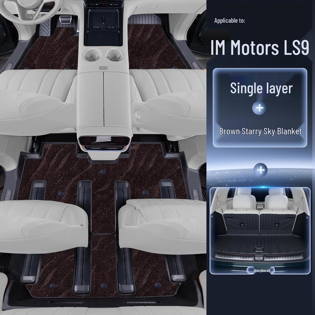 IM LS9 Коврики для пола из ТПЭ с полным покрытием для декора салона автомобиля новой модели