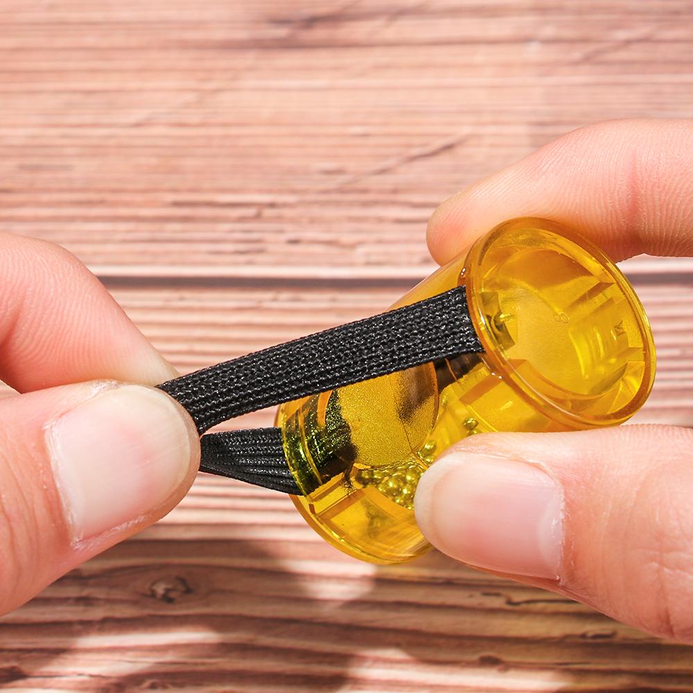 Plastic Guitar Ukulele Accessories Rhythm Sand Shaker Fingers Shot Instruments Music Finger Ring