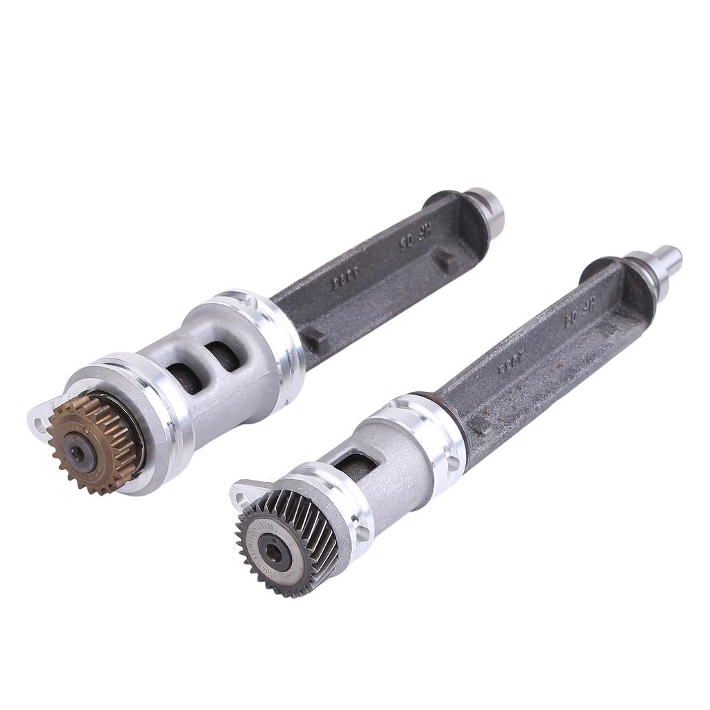 2pcs Locking Torn Compensation Shaft Inlet and Exhaust Compatible for A3 A4 A6 Q3 Q5 TT Golf V Passat T5 06H198205A 06H198205C