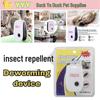 In-Stock Ultrasonic Insect & Rodent Repellent: Mosquito, Mite, Cockroach Defense.