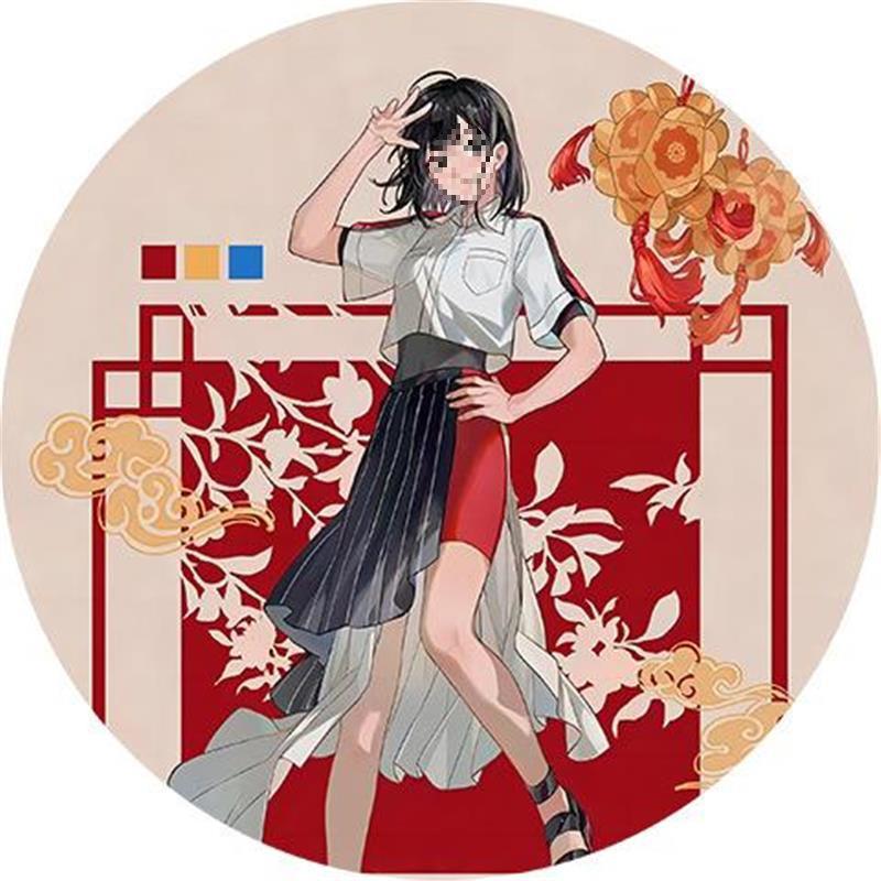 Периферия Link Click: Очень большой акриловый стенд - Изысканное настольное украшение Цяо Лин и Лу Гуан