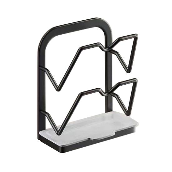 Настенный держатель для крышек от кастрюль, кухонная стойка для хранения крышек от кастрюль, органайзер для крышек от кастрюль без сверления со съемным поддоном