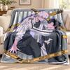 Link Click blanket Flannel Blanket Soft Cozy Plush Throw for Sofa Bed Lightweight Home Decoration Outdoor camping