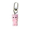 Ornaments Cat Keychain Creative Car Key Ring Fashion Plush Cat Pendant  Key Decor