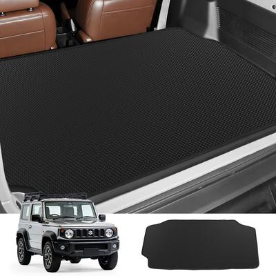 Новый коврик в багажник Tresbro для JB64 JB74 Jimny Sierra ПВХ Пятна Царапины Водонепроницаемый Прочный Застежка-липучка на багажнике для легкого доступа к багажному отделению Багаж Автомобиль