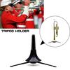 Trumpet Tripod Holder Stand Metal Leg Detachable Portable Foldable