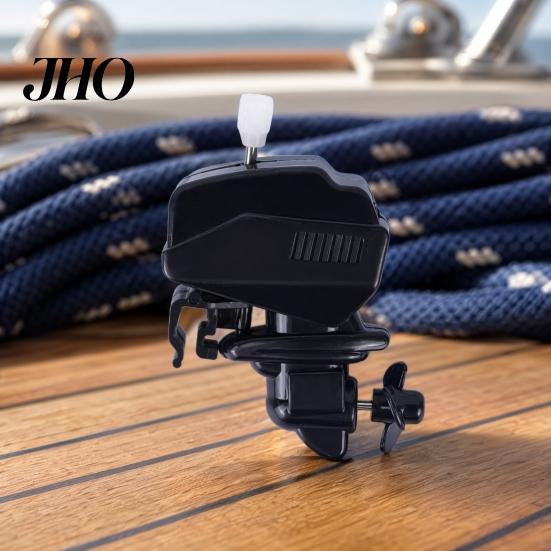 Coffee Powder Mixer Tool Boat Motor Stirrer, Manual Wind-up Outboard Engine Drink Mixer, Mini Creative Accessory Stainless Steel Marine Stirrer