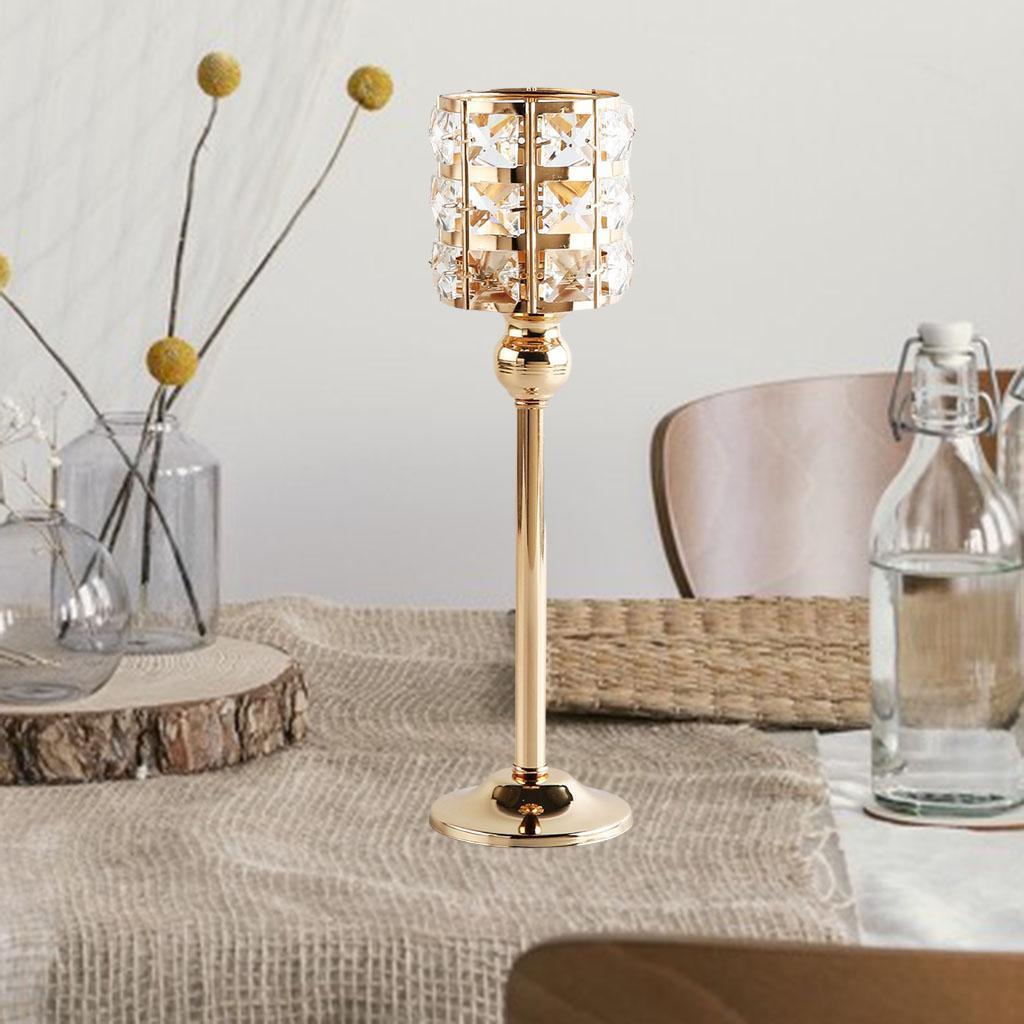 Элегантный хрустальный подсвечник канделябр центральный элемент для вечеринки подсвечник домашний декор