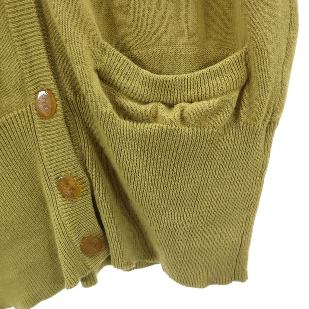 Vivienne Westwood Made in Italy Old Long sleeve V neck knit cardigan M Women Used