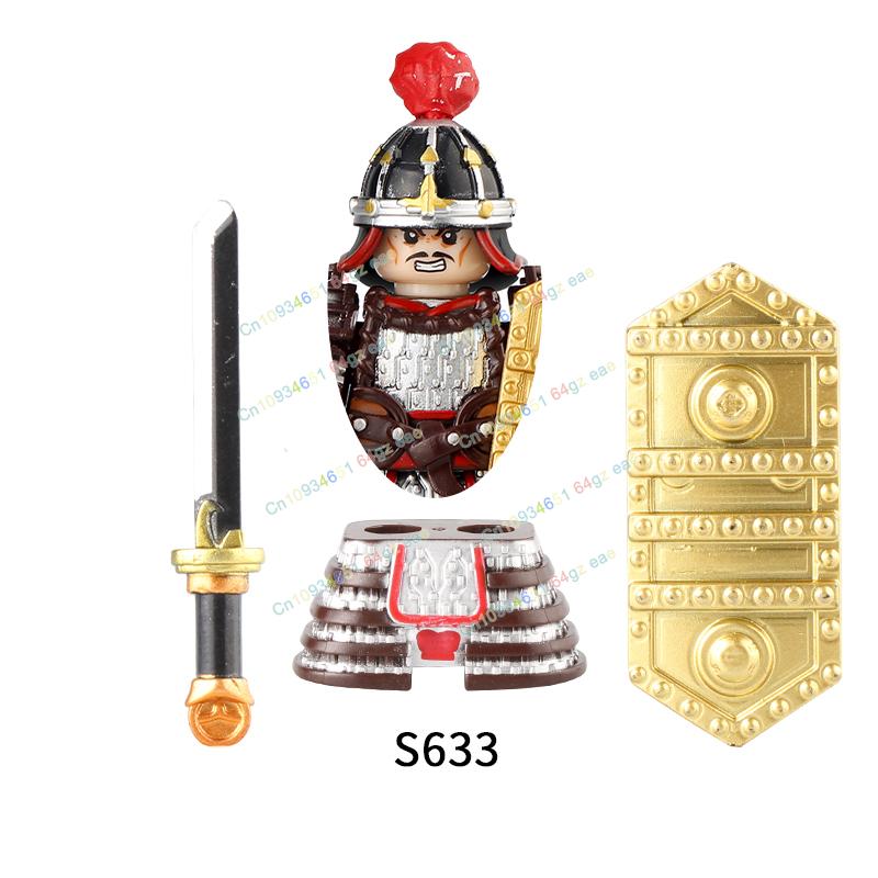 Фигурки Средневековья Рыцари Боевой конь Тяжелая кавалерия Воины Боевой конь Строительные блоки Кирпичики Игрушки Для детей подарок