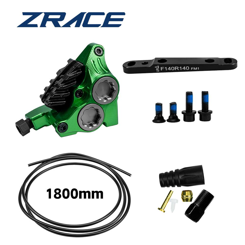 Гидравлический тормозной калипер ZRACE XG4 для шоссейного велосипеда, Flat Mount, четырехпоршневой, тормозные колодки Ice Technology, легкий CNC