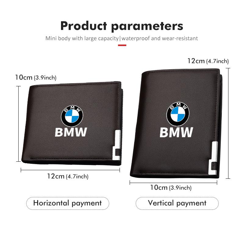 Car Mounted Driver License Holder Wallet Luxury Leather Design For BMW G30 G20 M3 M5 E91 E92 E93 E36 E70 X3 X4 X5 X1 E39 F30 cwdf40