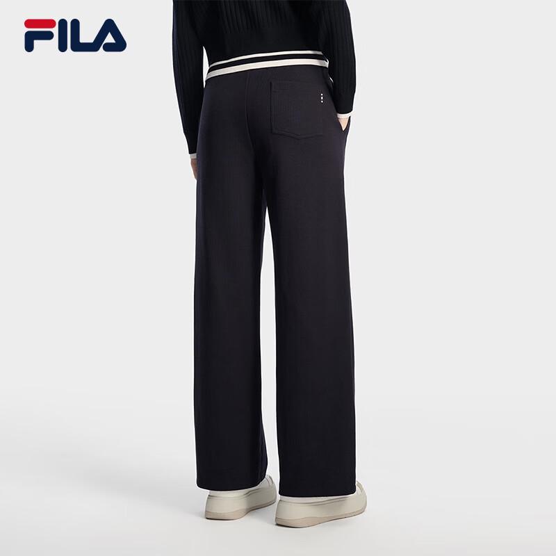 Fila Женские вязаные прямые повседневные брюки
