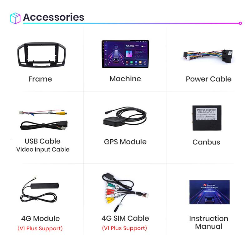 JIUYIN Автомагнитола Android 13 Для Buick Regal Opel Insignia 2009 - 2013 беспроводной CarPlay Auto интеллектуальные системы авто Lect