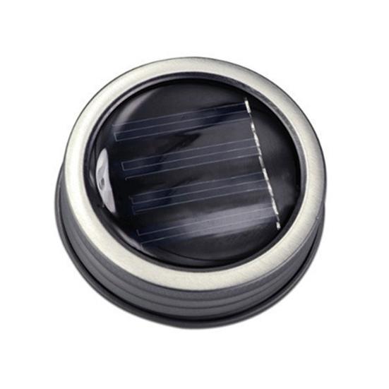 10-светодиодная вставка на солнечной энергии с волшебной крышкой, гирлянда для декора вечеринки, лампа для банки Mason Jar